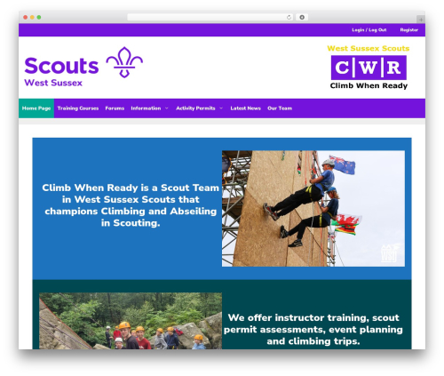 Generateblocks WordPress plugin - climbwhenready.org.uk