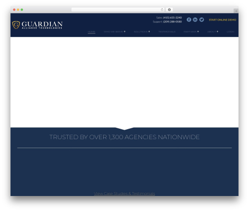 Gt3 themes core WordPress plugin - guardianalliancetechnologies.com