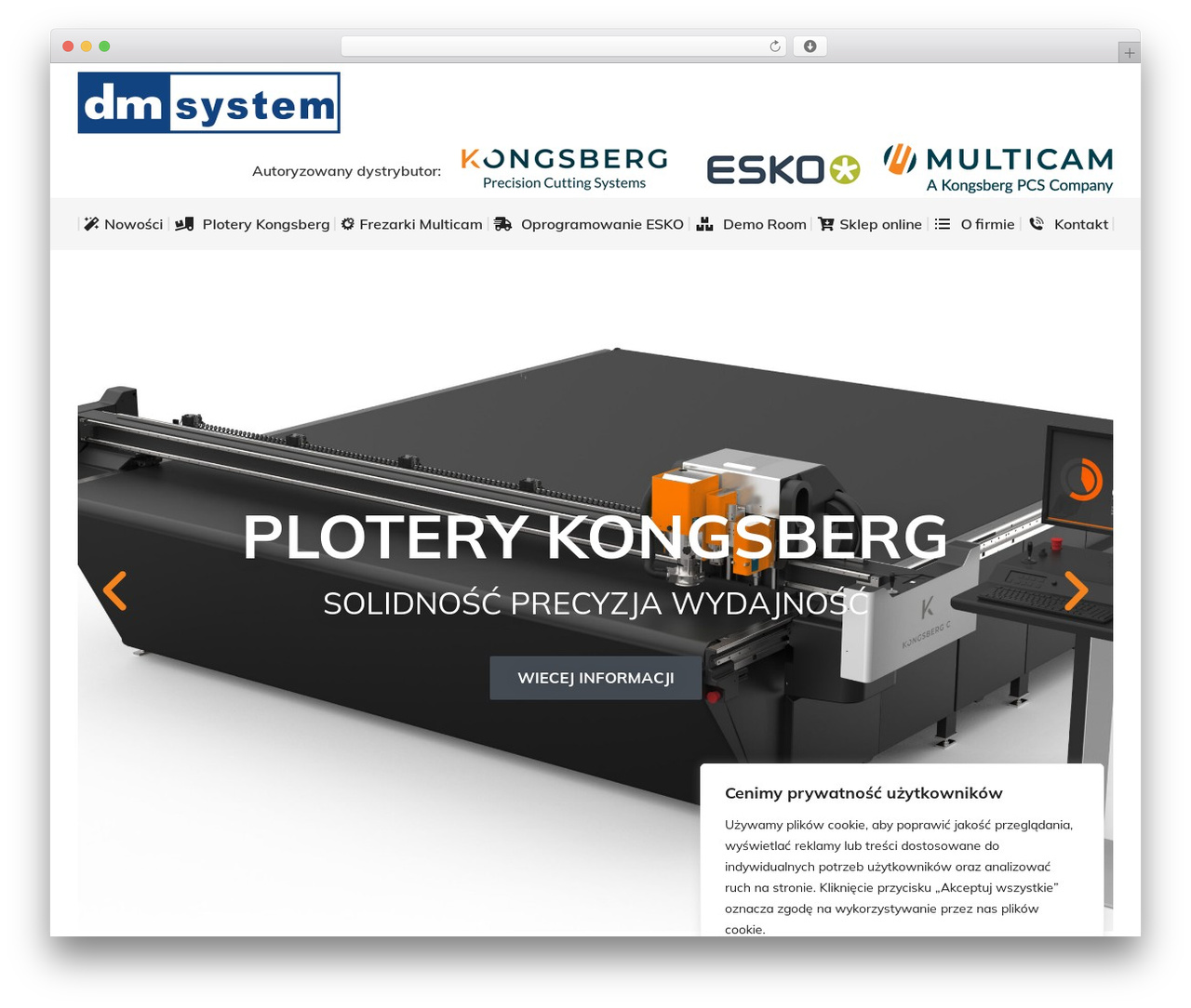 The7 WordPress theme - plotery-tnace.pl