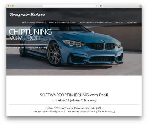 Theme WordPress Automotive - tuningcenter-bodensee.de