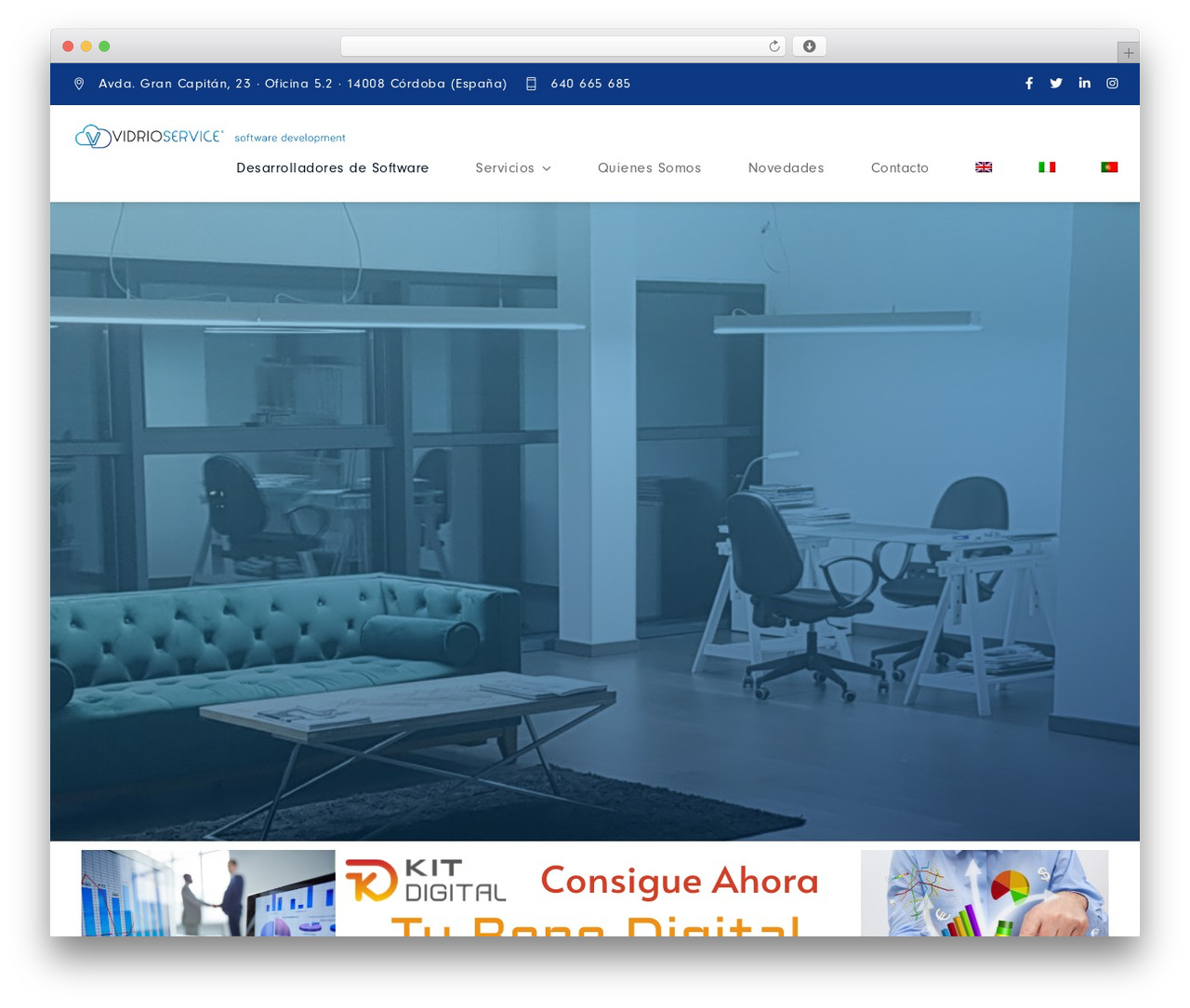 Theme WordPress Codz - vidrioservice.com