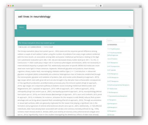 Theme WordPress Discovery - ourworldisblue.com