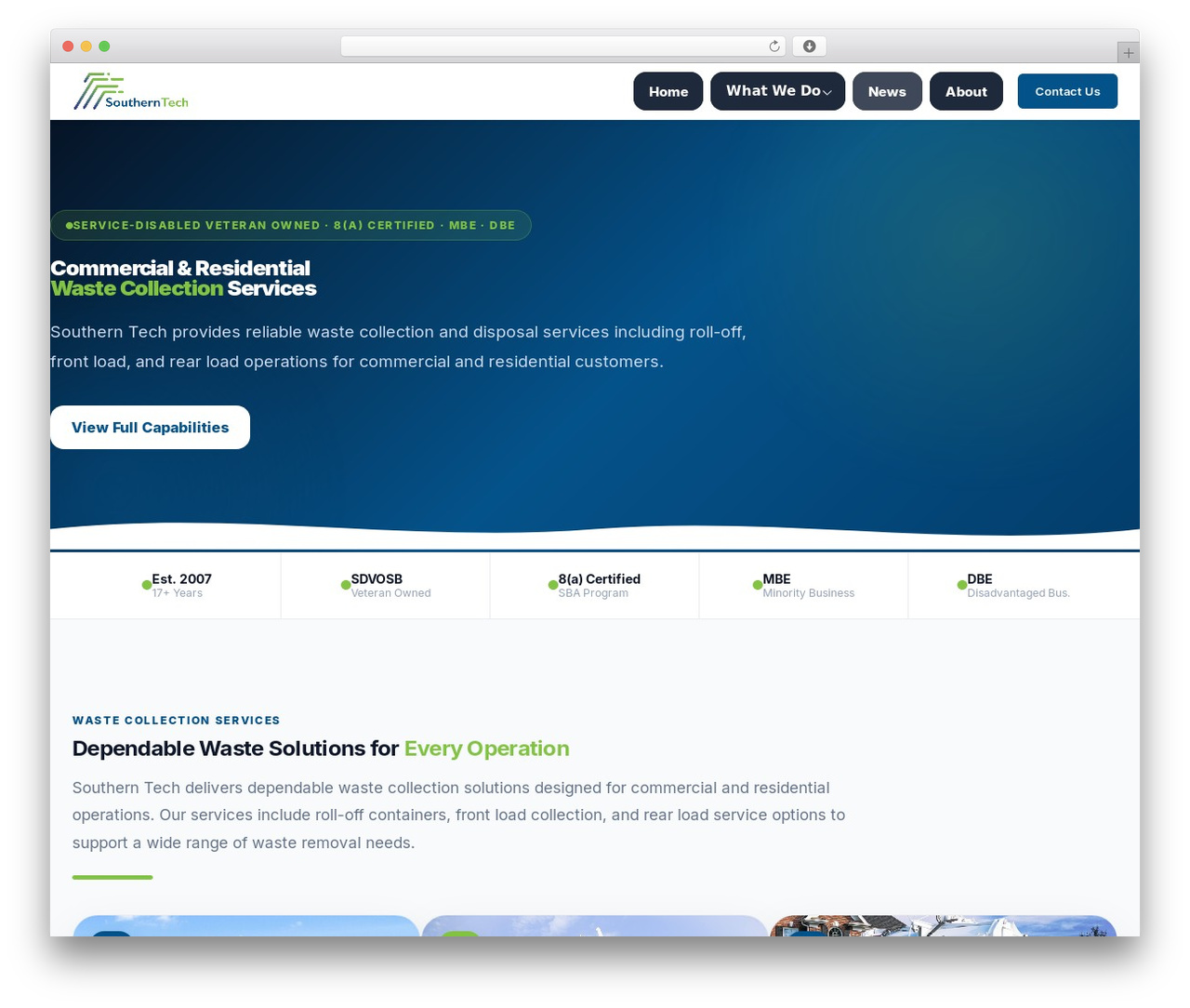 Theme WordPress Southern Tech Base44 Exact - stpcs.net