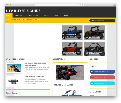 theme54849 top WordPress theme - utvbuyersguide.com