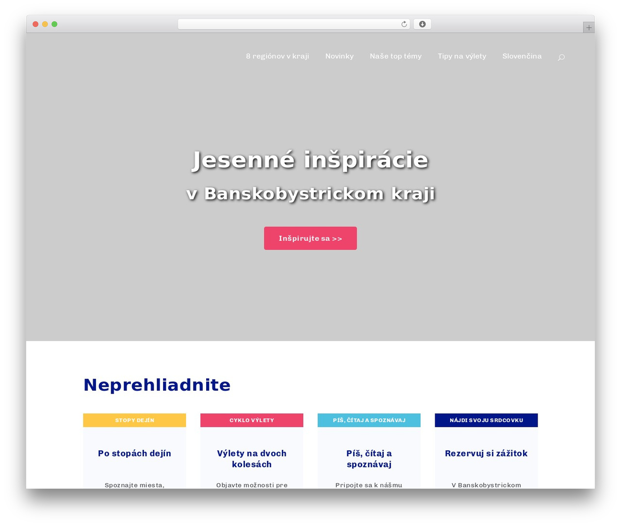 WordPress theme Bridge - zahoramizadolami.sk