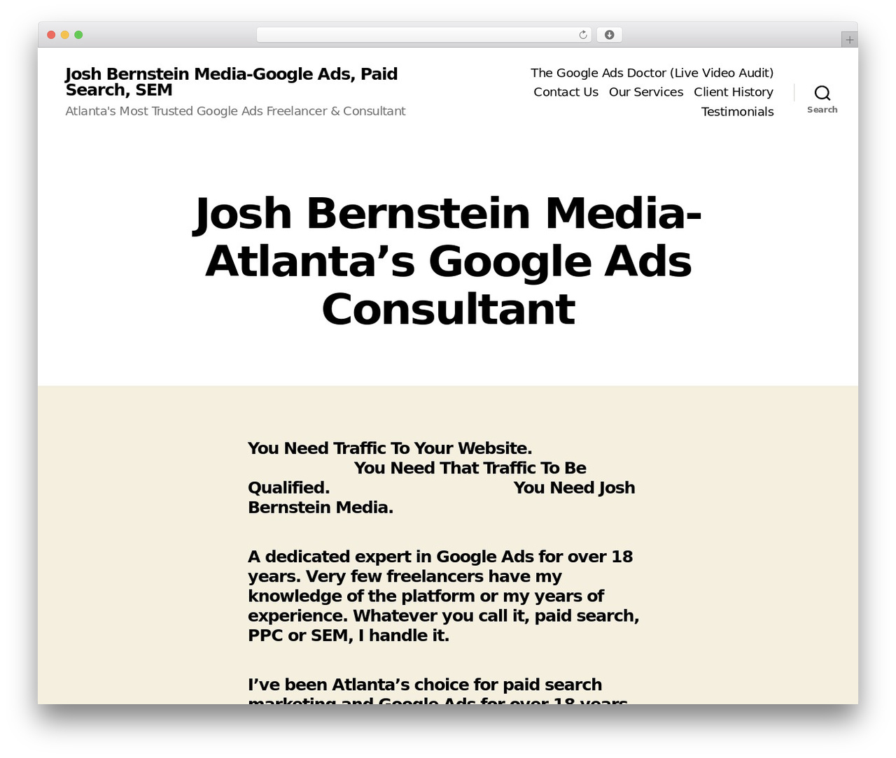 WordPress theme Twenty Twenty - jdbmedia.com