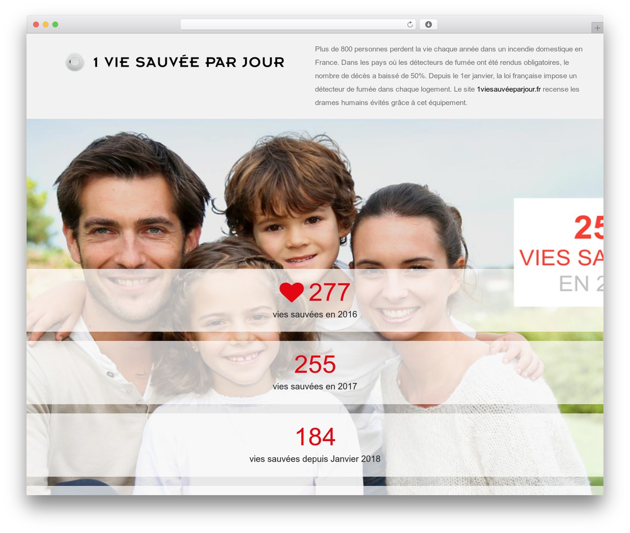 WordPress theme Avada - 1viesauveeparjour.fr