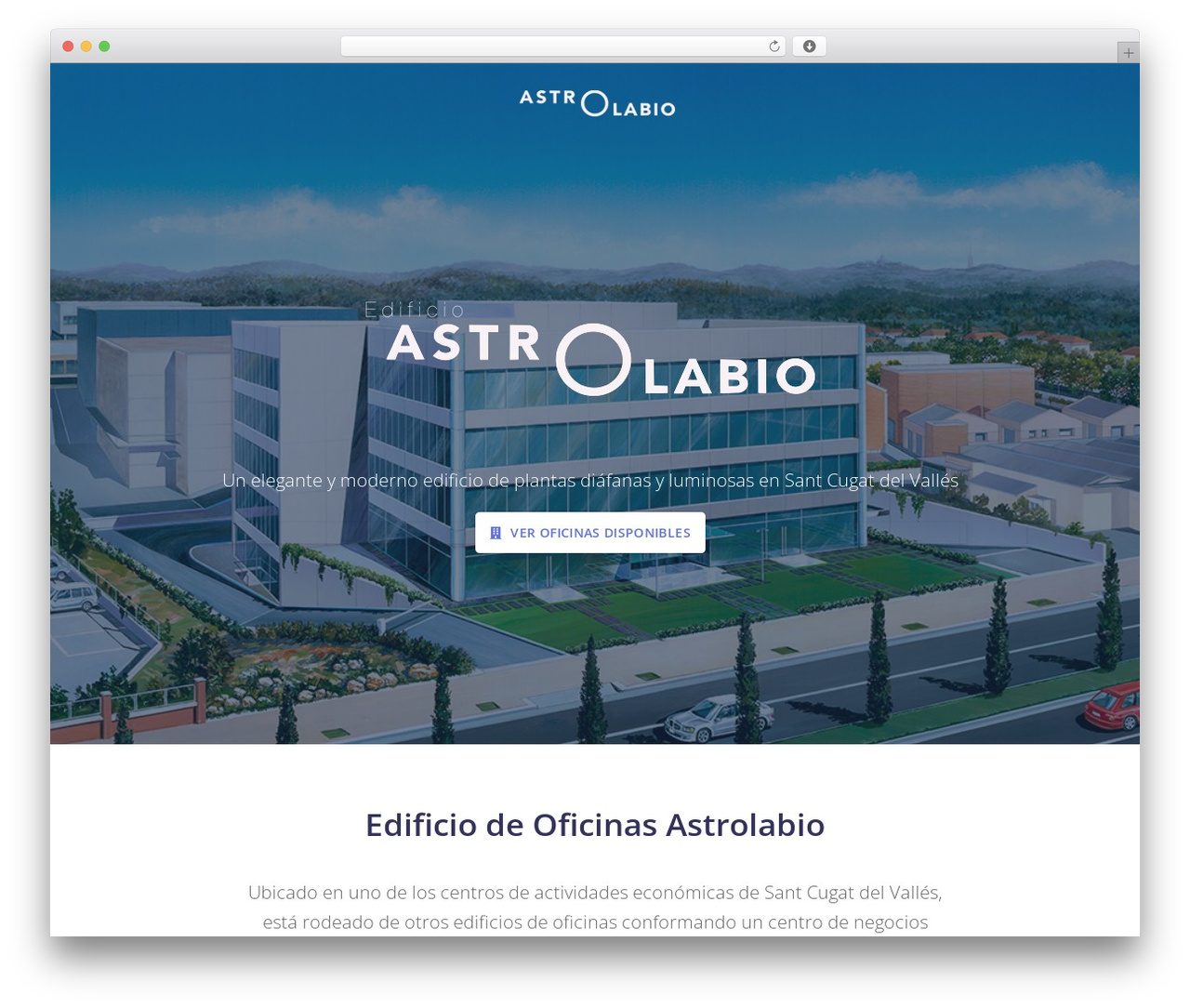 WordPress theme Divi - ciama.es