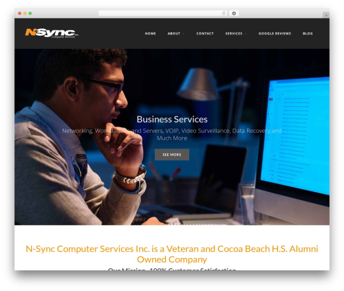 WordPress theme Layers - nsyncdata.net