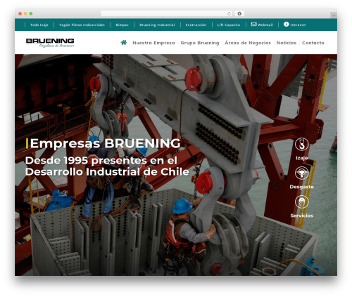 WordPress theme Samatex - brueningcorp.com
