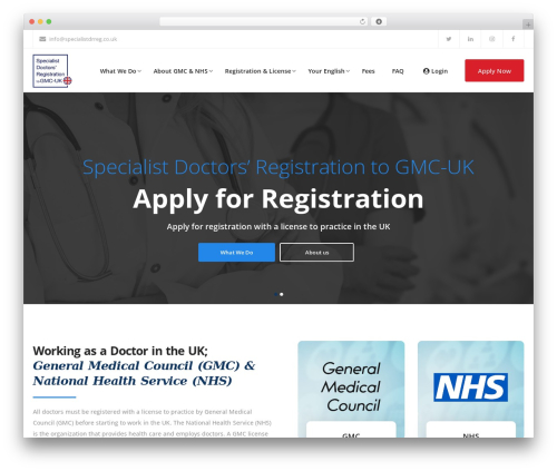 Themesflat WordPress plugin - specialistdrreg.co.uk