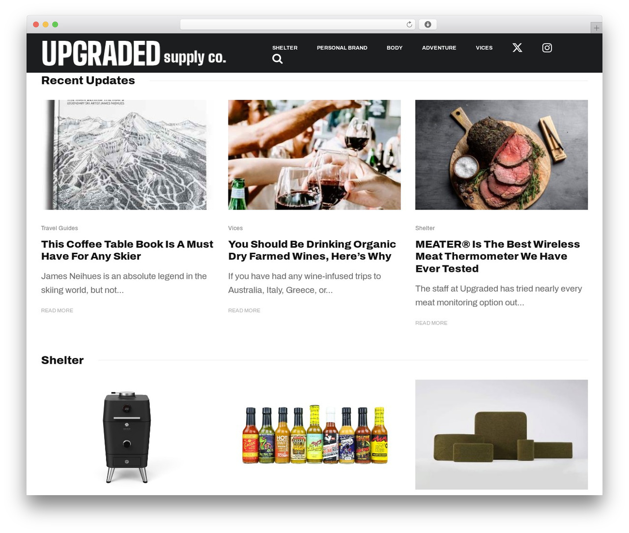 Zeen theme WordPress - upgradedsupply.co