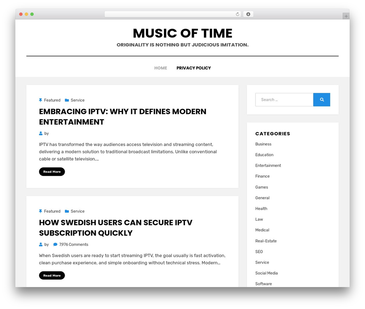 Amphibious theme WordPress - rs-autosport.net