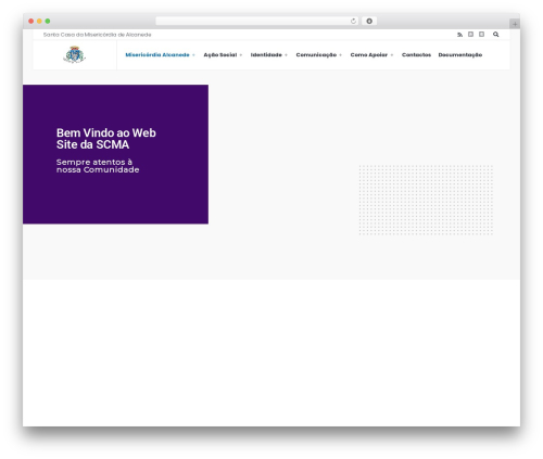 Association WordPress theme - scmalcanede.pt