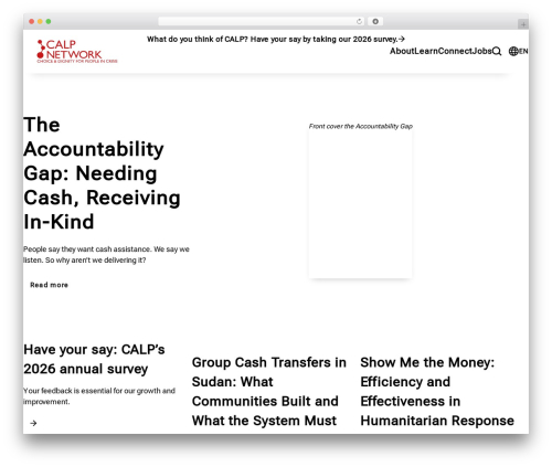 CALP Theme by Soapbox WordPress theme - calpnetwork.org