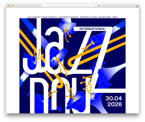 Divi WordPress theme - jazzday-lyon.com