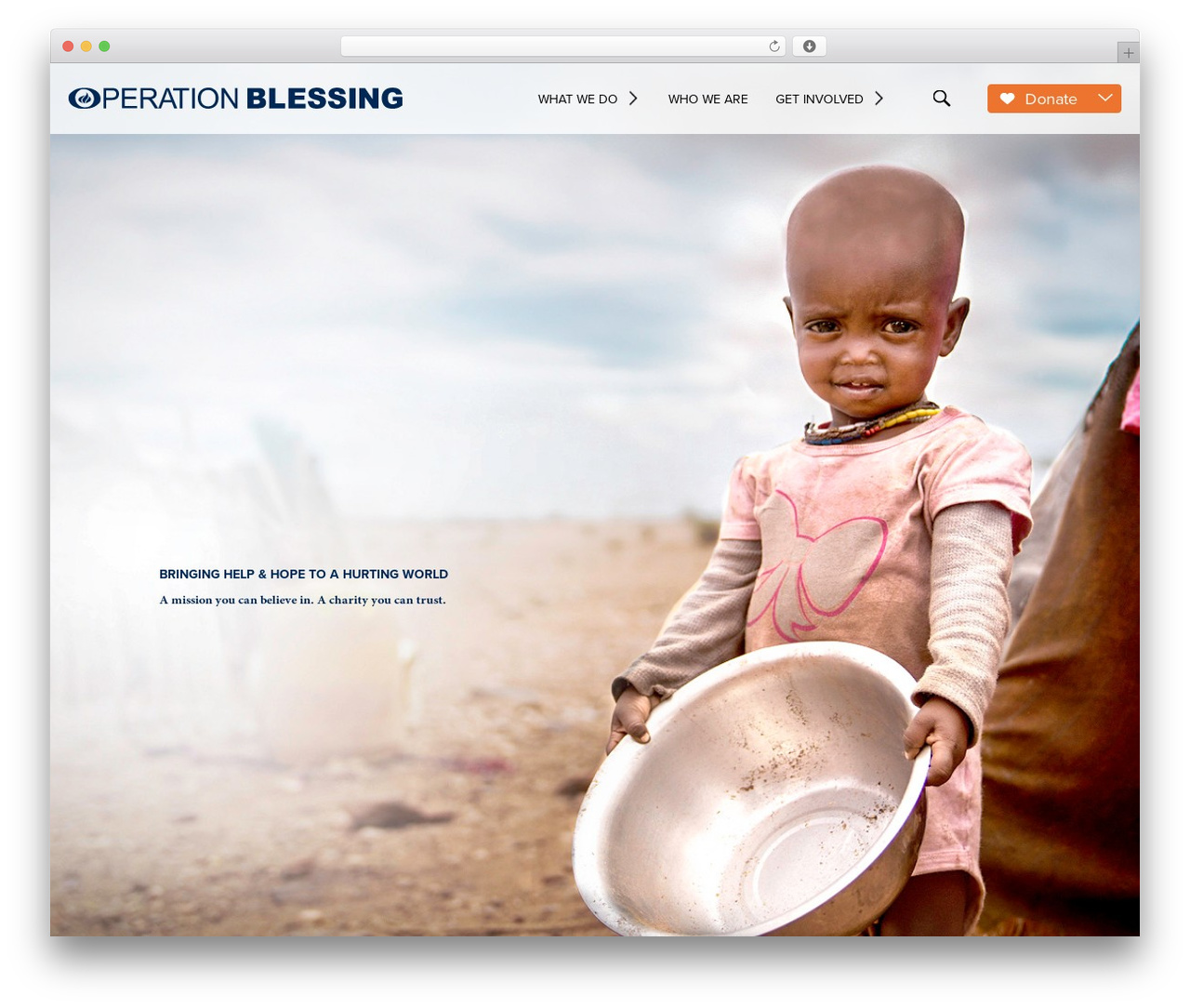 Operation Blessing WP theme - ob.org Operation Blessing WP theme - ob.org