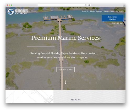 Framework v1.0 best WordPress theme - shorebuildersinc.net