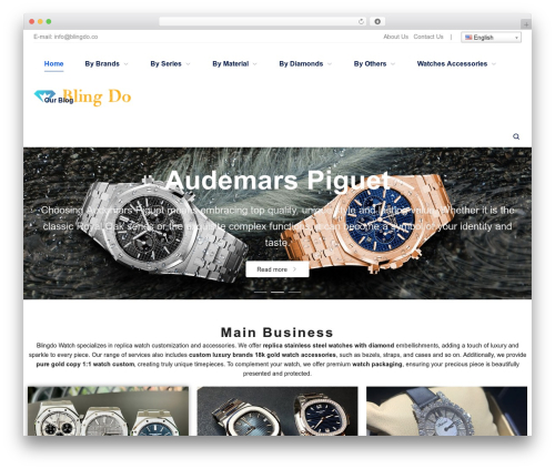 Generic top WordPress theme - blingdowatch.com