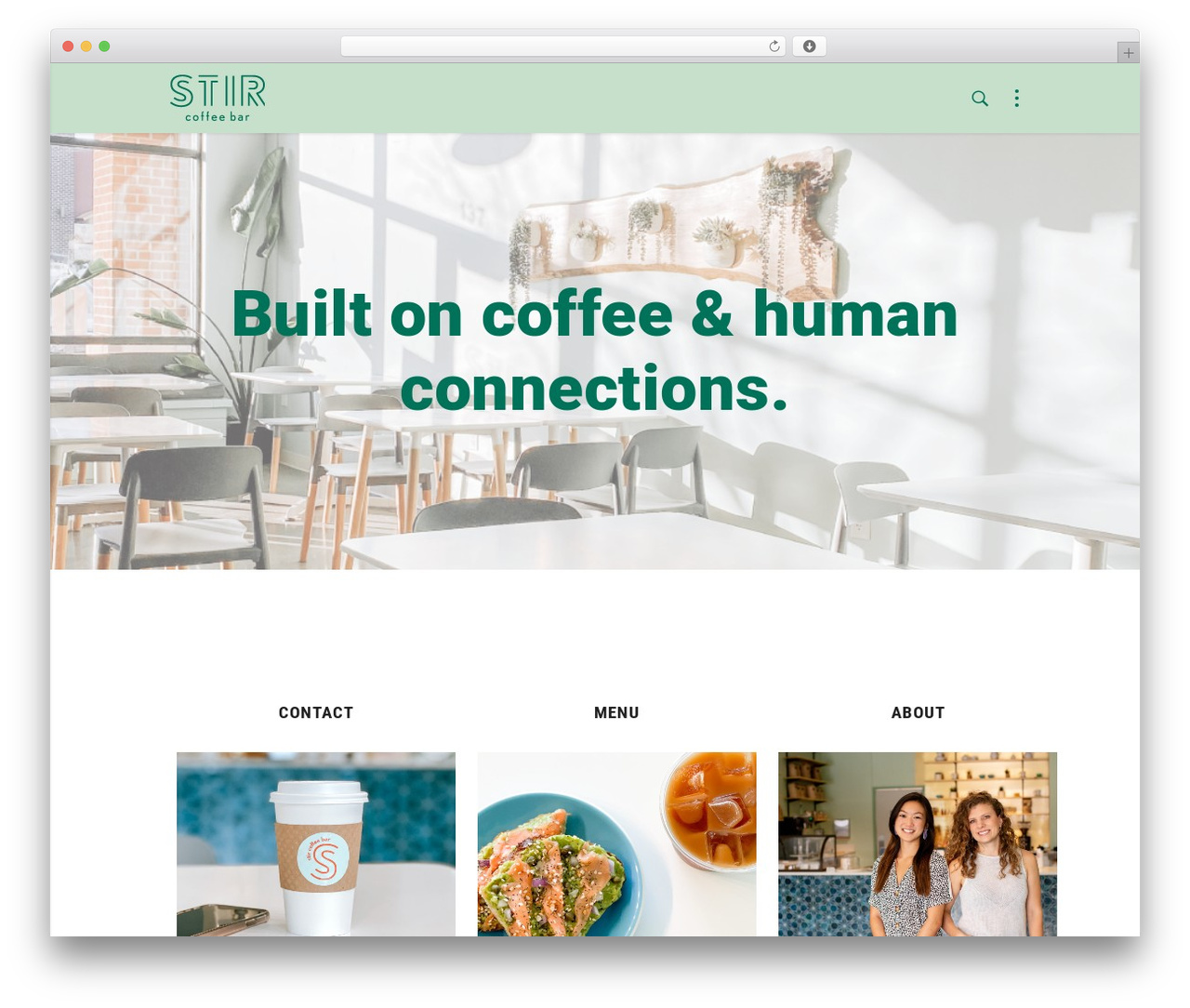 Goodresto food WordPress theme - stircoffeeco.com