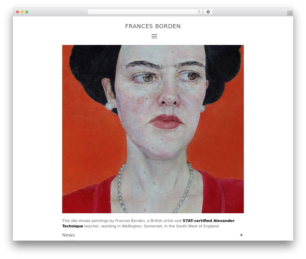 Imagely WordPress theme - francesborden.com Imagely WordPress theme - francesborden.com