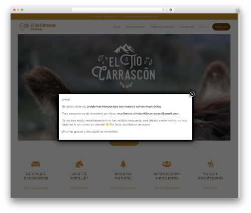 KM Framework premium WordPress theme - eltiocarrascon.com