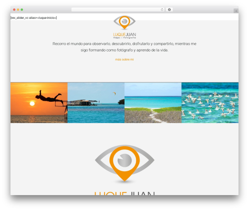 Lambda best WordPress theme - luquejuan.com