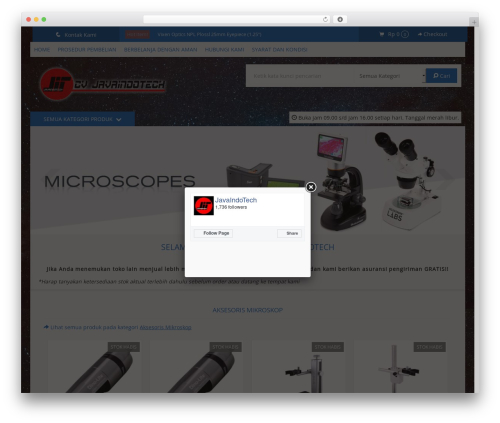 Lapax WordPress theme - javaindotech.co.id