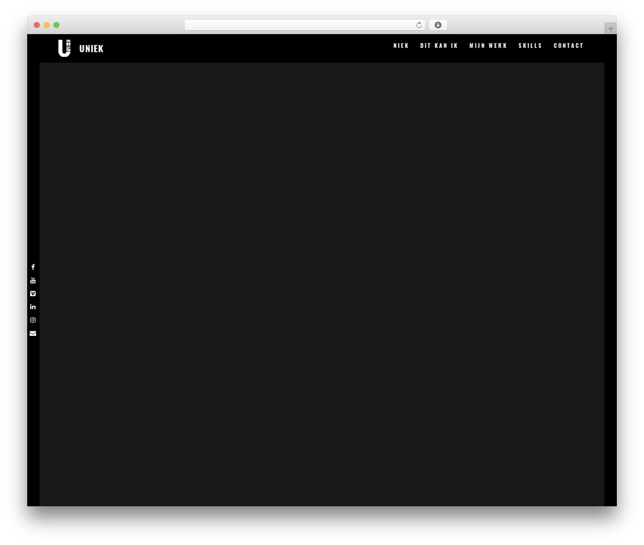 Skrollex WordPress theme - uniek.vision
