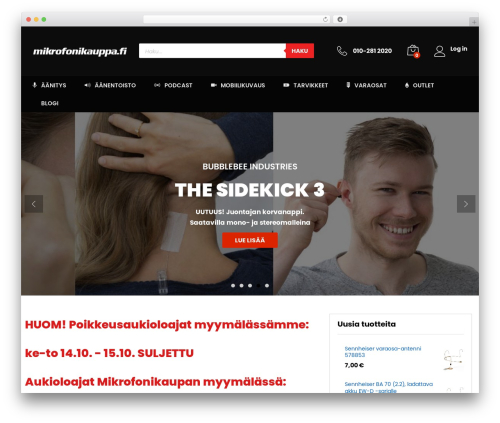 Martfury addons WordPress plugin - mikrofonikauppa.fi