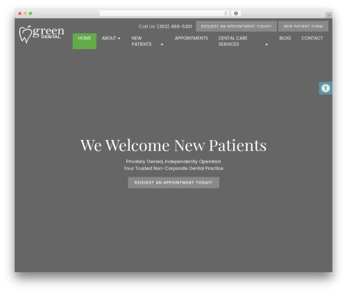 Parent Theme theme WordPress - greendentalsmiles.net