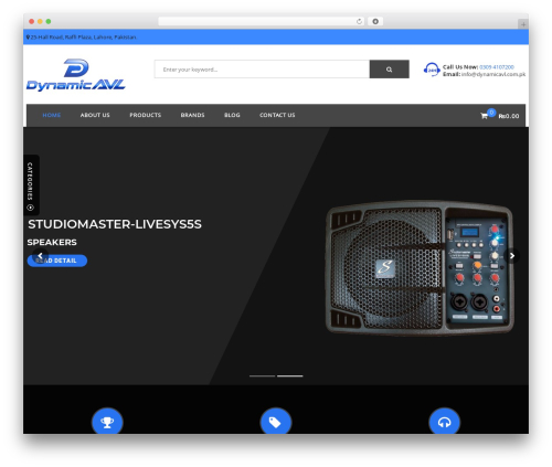 Revo theme WordPress - dynamicavl.com.pk