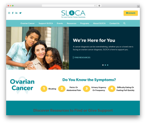 Theme WordPress SLOCA - sloca.org