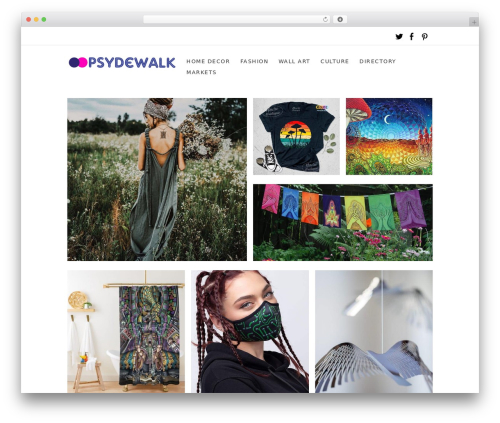 WordPress theme Creator Responsive WordPress Theme - psydewalk.com