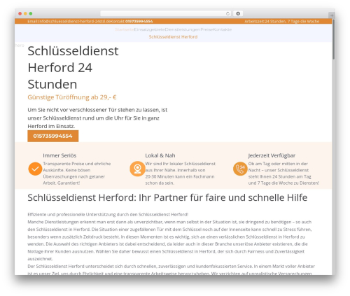 WordPress theme Berlin - schluesseldienst-herford-24std.de