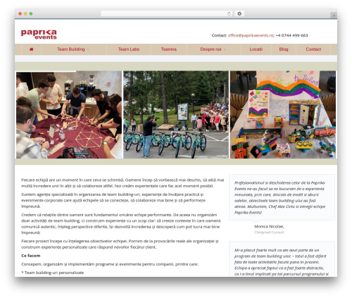 Dhvc form WordPress plugin - paprikaevents.ro