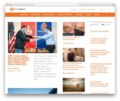 WordPress theme Genesis - 6feet.com