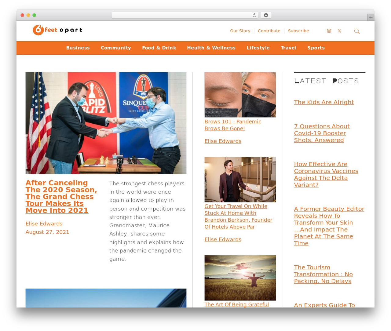 WordPress theme Genesis - 6feet.com WordPress theme Genesis - 6feet.com