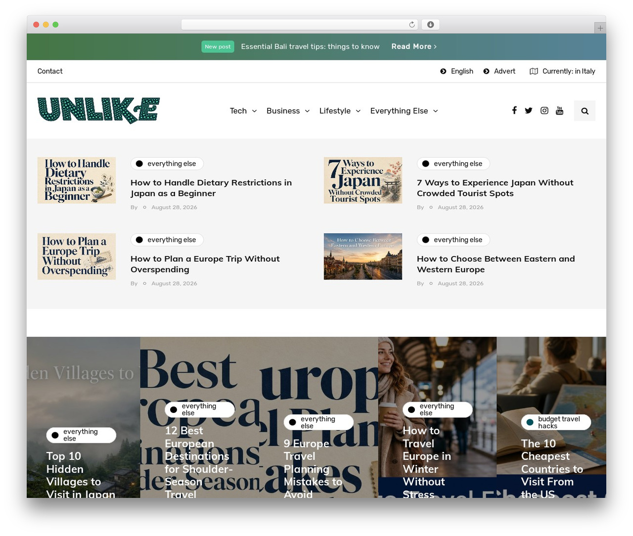 WordPress theme InHype - unlike.net WordPress theme InHype - unlike.net