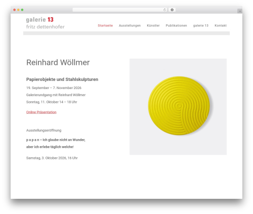 WordPress theme STL Gutenberg Starter Theme Child - galerie13.net