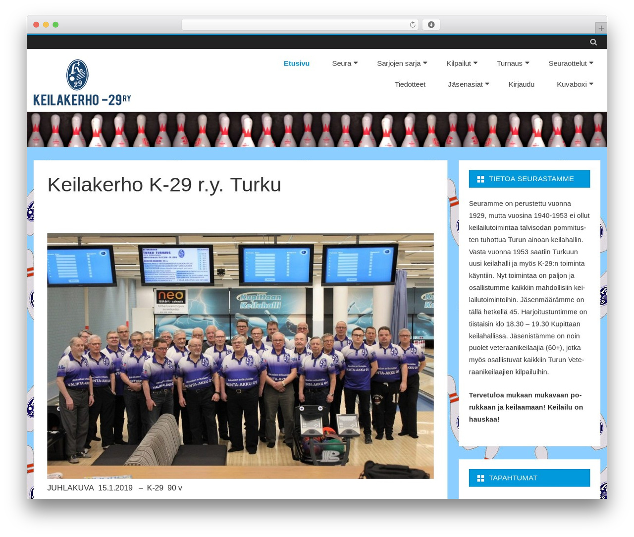 WordPress website theme Salinger - keilakerho-29.net WordPress website theme Salinger - keilakerho-29.net