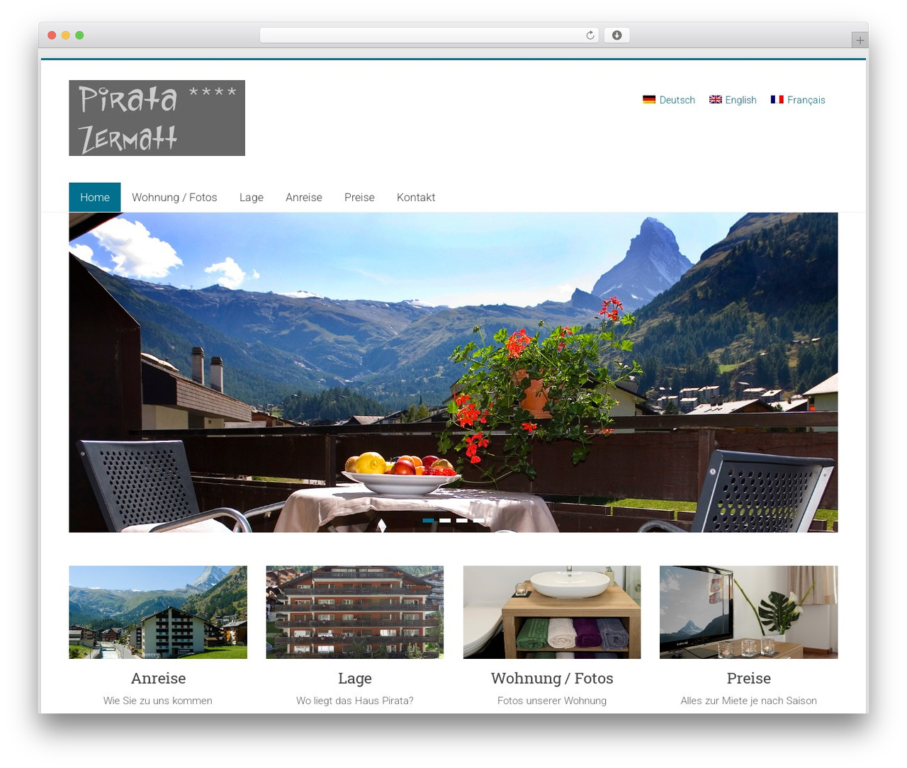 Accelerate Pro WordPress theme - pirata-zermatt.ch