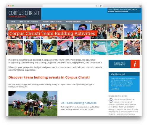 AM2 Theme WordPress theme design - corpuschristiteambuilding.com