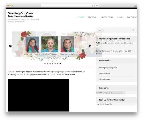 Benevolent WordPress theme - growingkauaiteachers.org Benevolent WordPress theme - growingkauaiteachers.org