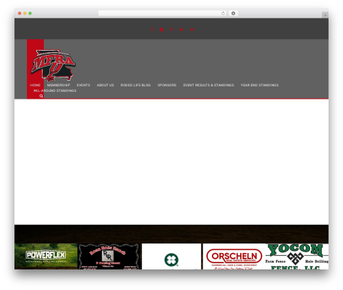 BigSlam best WordPress theme - missourifamilyrodeo.com