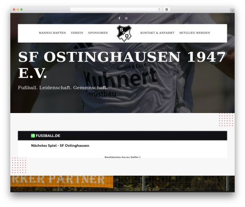 BigSlam WordPress theme - sf-ostinghausen.de