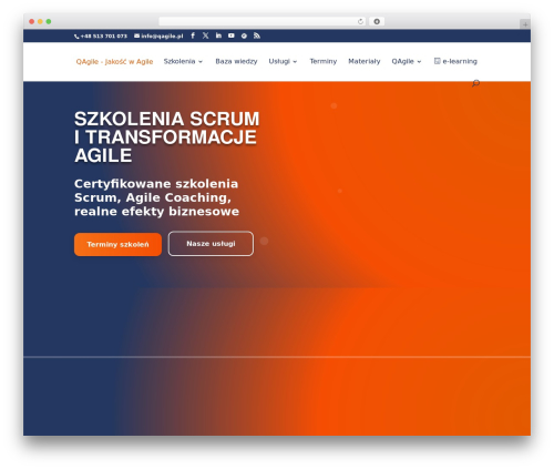 Divi collapsible main WordPress plugin - qagile.pl