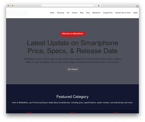 GeneratePress theme WordPress - mobilekoto.com