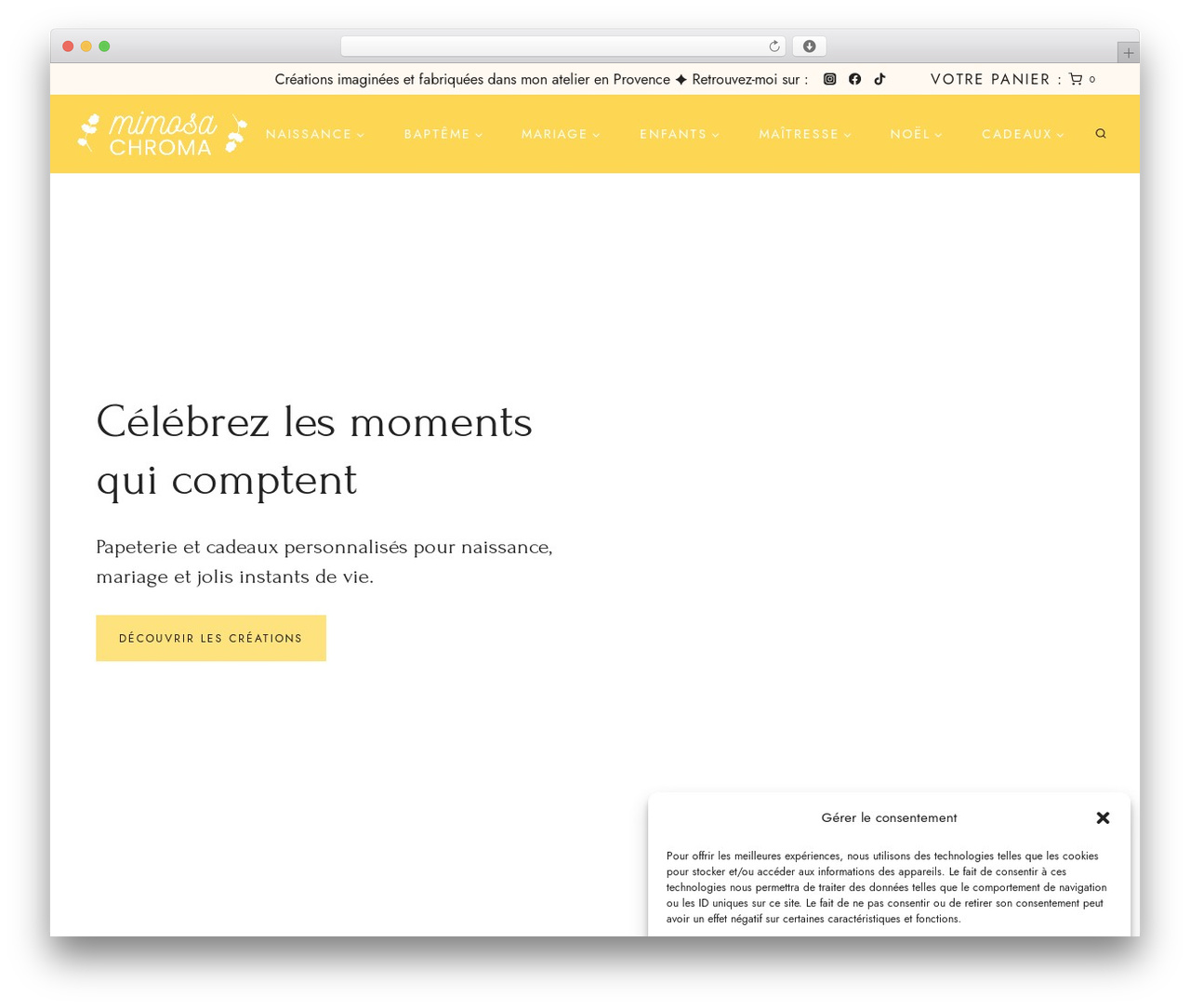 Honeydew WordPress theme - mimosachroma.com