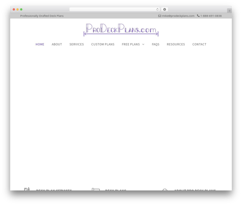 Iceberg core WordPress plugin - prodeckplans.com